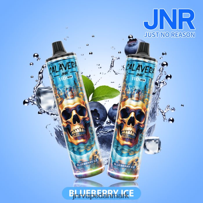 JNR Vape Danmark - jnr calavera blåbæris Z4LN292