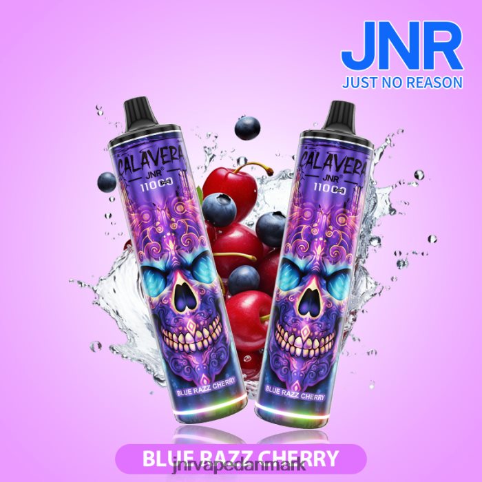 JNR Vape Flavours - jnr calavera blå razz kirsebær Z4LN299
