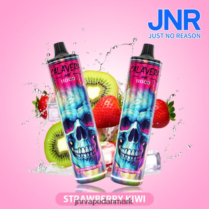 JNR Vape Nicotine - jnr calavera jordbær kiwi Z4LN297