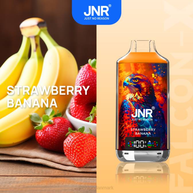 JNR FALCON x jordbær banan T20B17 JNR Vape Nicotine