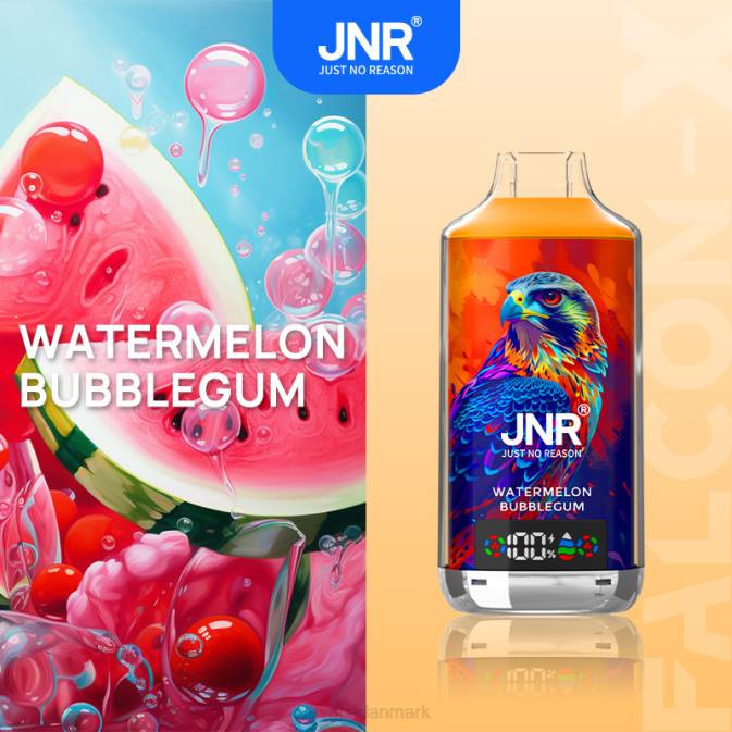 JNR FALCON x vandmelon tyggegummi T20B11 JNR Vape Shop