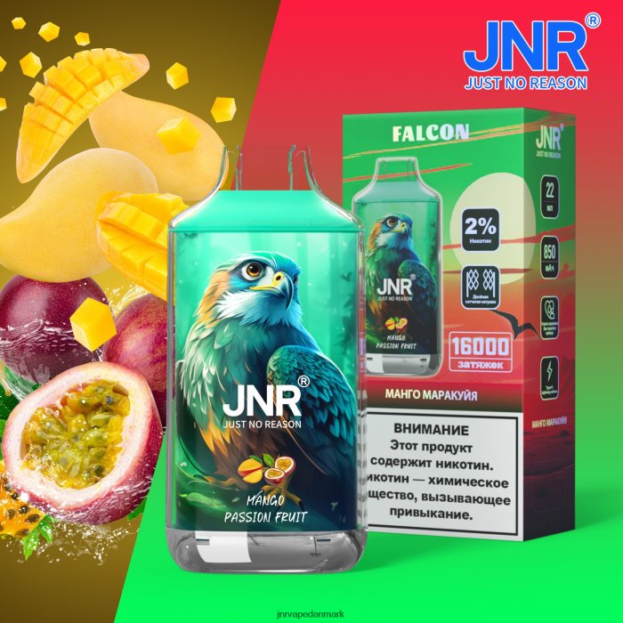 JNR Vape Danmark - jnr falk mango passionsfrugt uden frugt Z4LN222