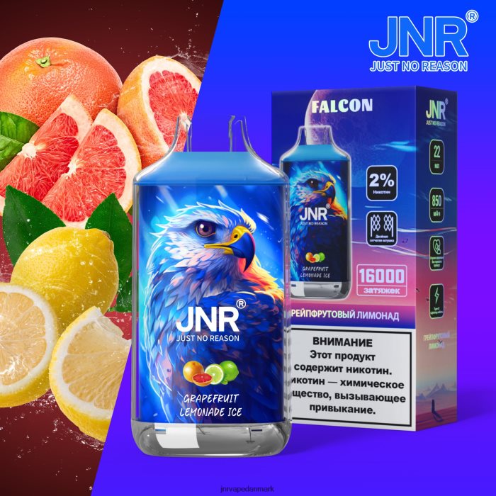 JNR Vape Nicotine - jnr falk grapefrugt limonade is Z4LN197