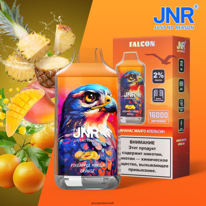JNR Vapes Factory - jnr falk ananas mango appelsin uden frugter Z4LN224