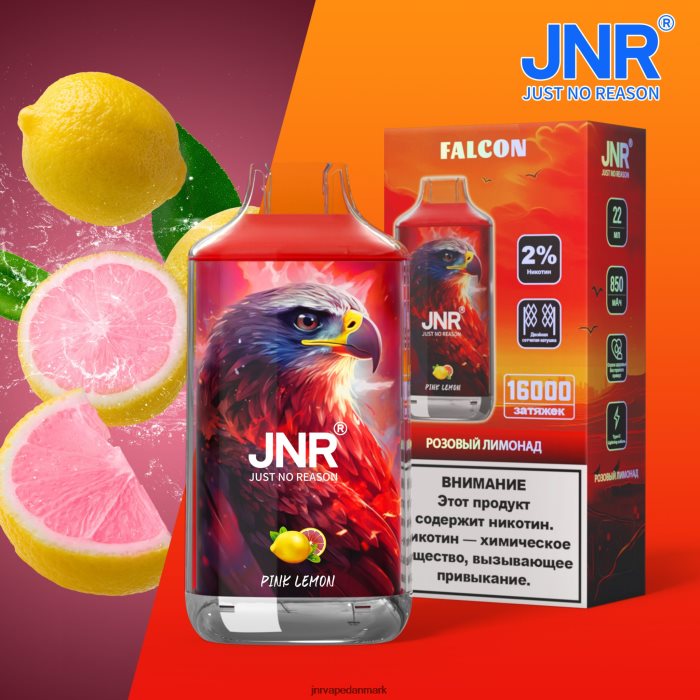 JNR Vapes Factory - jnr falk lyserød citron Z4LN204
