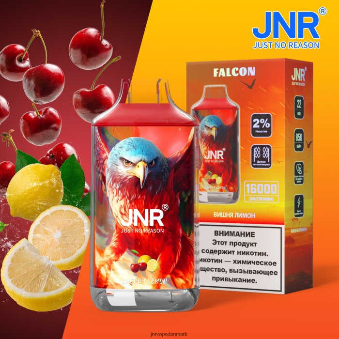 JNR Vapes Website - jnr falk kirsebærcitron uden frugt Z4LN218