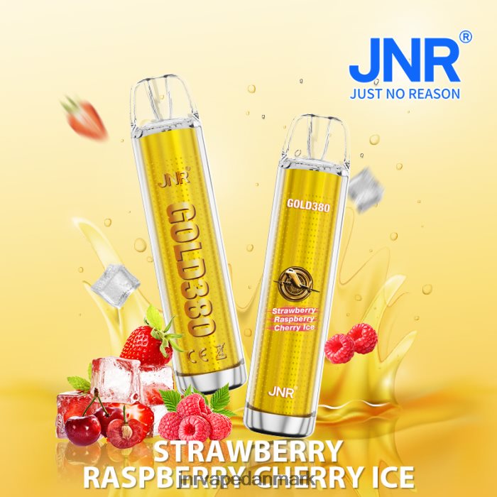 JNR Vape Flavours - jnr guld380 jordbær hindbær kirsebær is Z4LN39