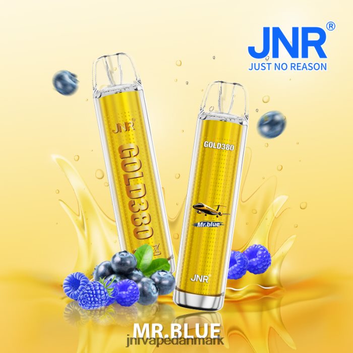 JNR Vape Pods - jnr guld380 mr.blå Z4LN40