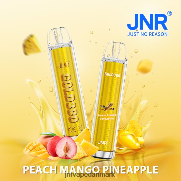 JNR Vape Review - jnr guld380 fersken mango ananas Z4LN56