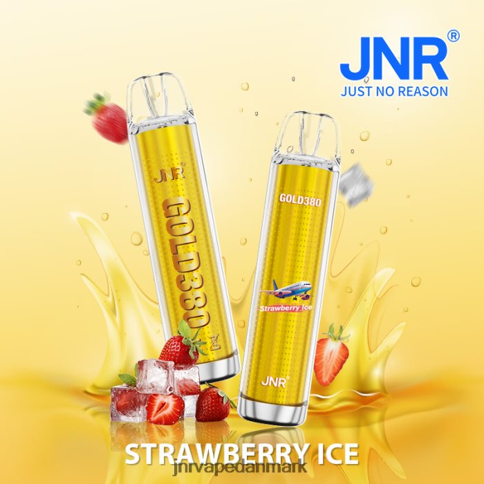 JNR Vapes Factory - jnr guld380 jordbæris Z4LN54