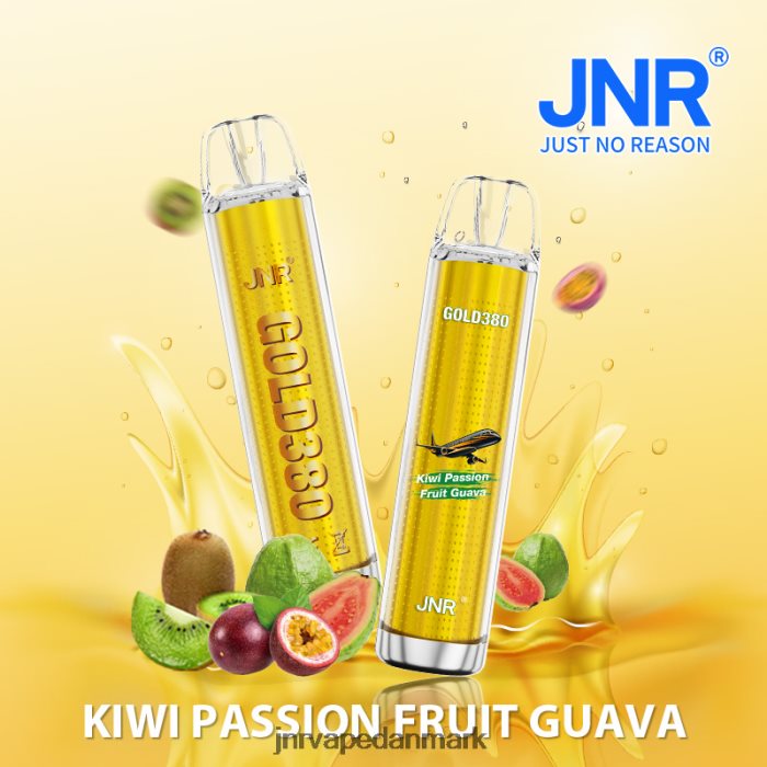 JNR Vapes Website - jnr guld380 kiwi passionsfrugt guava Z4LN48