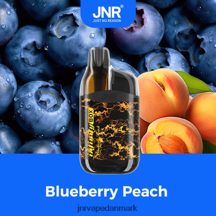 JNR Vape Pods - jnr infinity box blåbær fersken Z4LN80