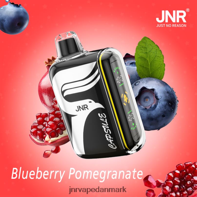 JNR kapsel blåbær-granatæble 6RXN59 JNR Vape Pods