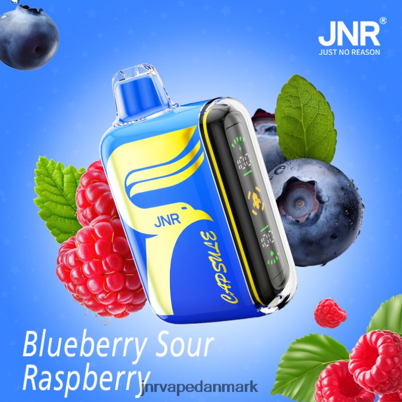 JNR kapsel blåbær-sur-hindbær 6RXN60 JNR Vape Shop