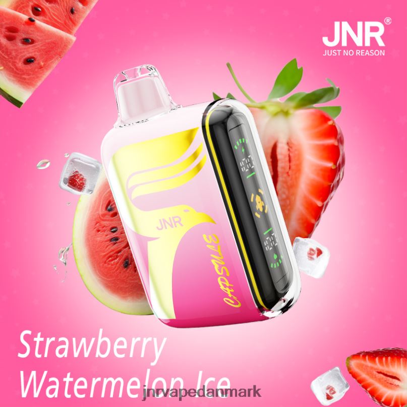 JNR kapsel jordbær vandmelon is 6RXN70 JNR Vape Shop