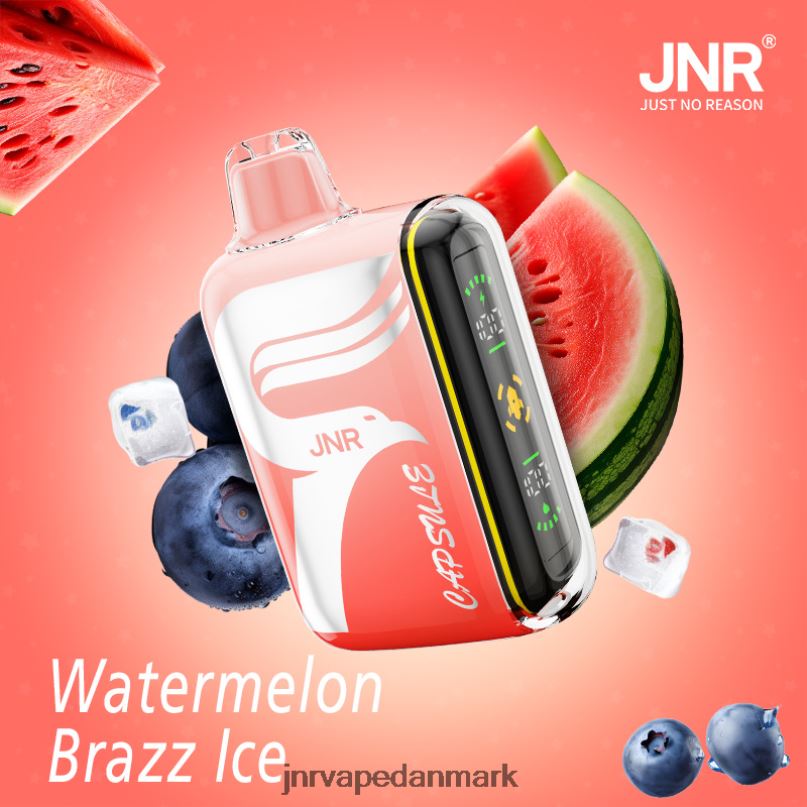 JNR kapsel vandmelon brazz is 6RXN72 JNR Vape Copenhagen