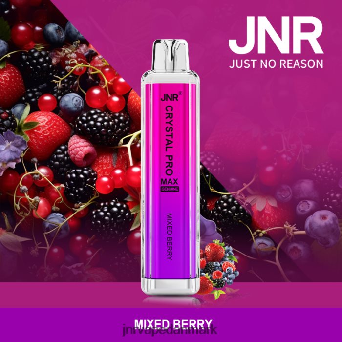 JNR Vape Nicotine - jnr krystal promax blandet bær Z4LN327