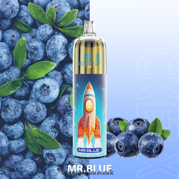 JNR Vape Copenhagen - jnr raket-x mr.blå Z4LN113