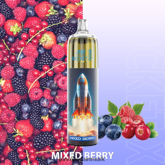 JNR Vape Danmark - jnr raket-x blandet bær Z4LN112