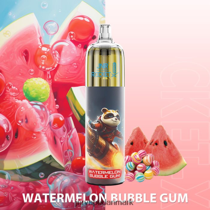 JNR Vape Pods - jnr raket-x vandmelon tyggegummi Z4LN120