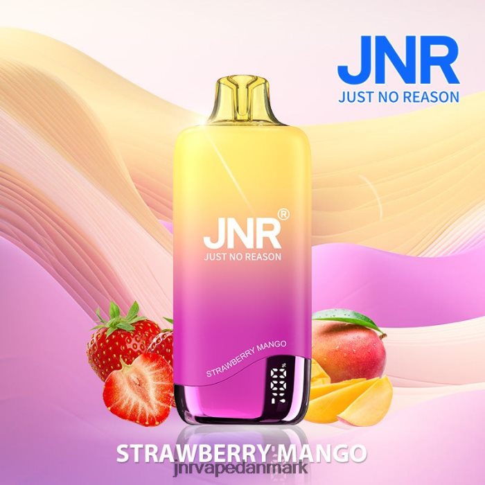 JNR Vape Review - jnr regnbue jordbær mango Z4LN266