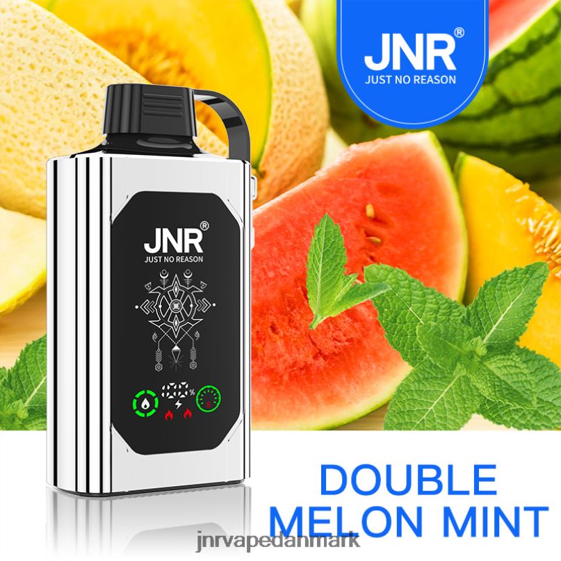 JNR SHISHA boks dobbelt melon mynte 6RXN89 JNR Vape Pods