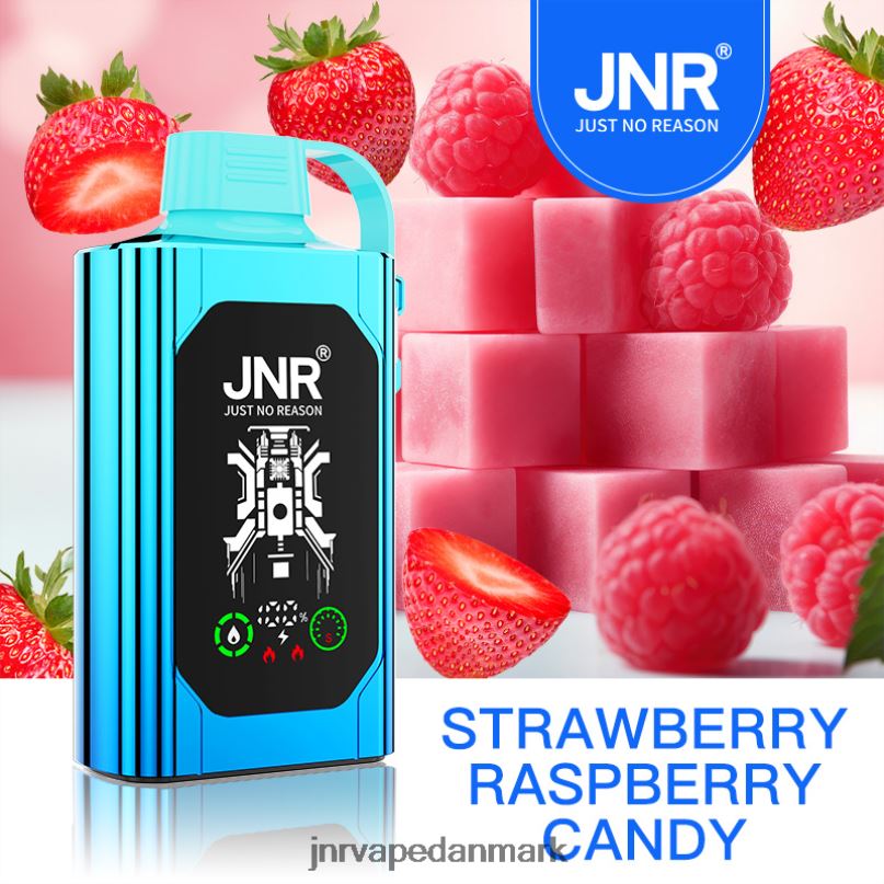 JNR SHISHA boks jordbær hindbær slik 6RXN82 JNR Vape Copenhagen