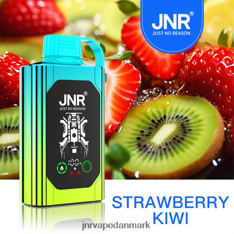 JNR SHISHA boks jordbær kiwi 6RXN81 JNR Vape Danmark