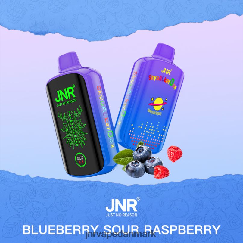 JNR SKYWALKER boks blåbær sur hindbær 6RXN54 JNR Vape Price