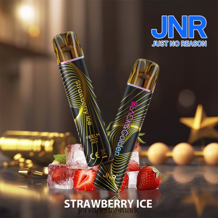 JNR Vape Copenhagen - jnr sort & gloden jordbæris Z4LN283
