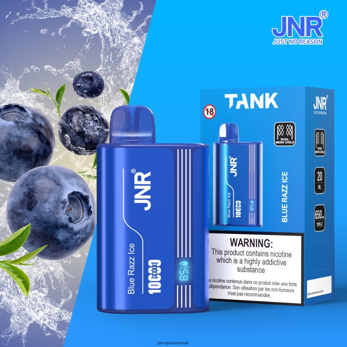 JNR Vape Review - jnr tank blå razz is Z4LN6