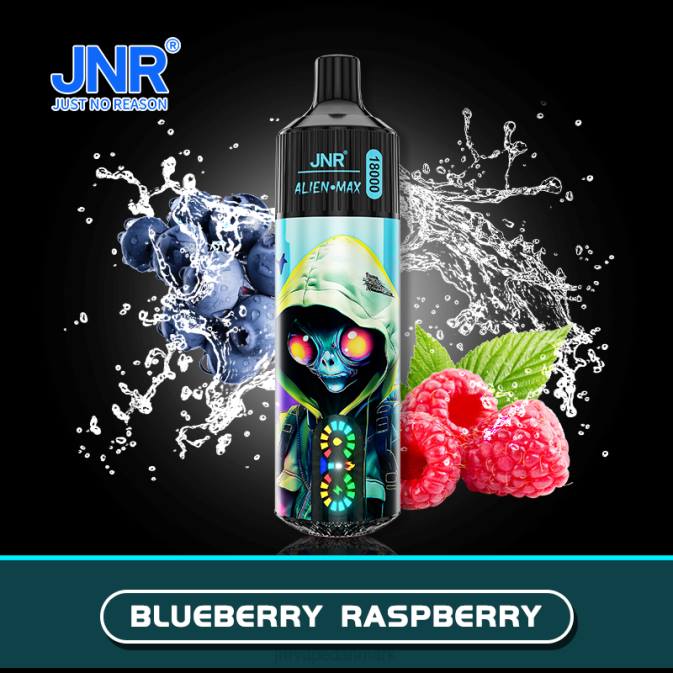 JNR ALIEN max blåbær hindbær T20B33 JNR Vape Copenhagen