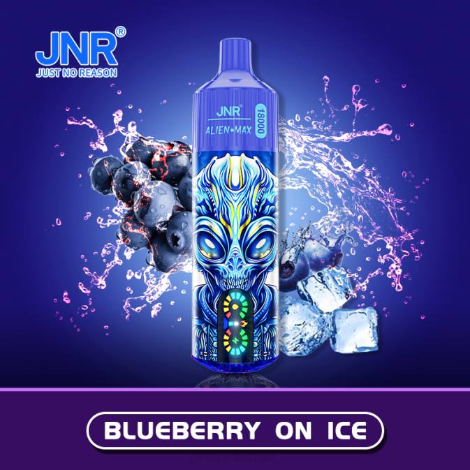 JNR ALIEN max blåbær på is T20B30 JNR Vape Pods