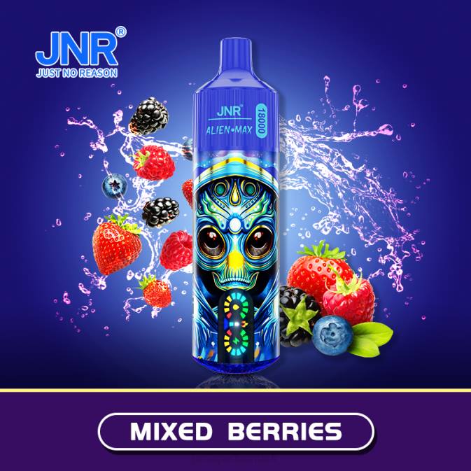 JNR ALIEN max blandede bær T20B29 JNR Vape Flavours