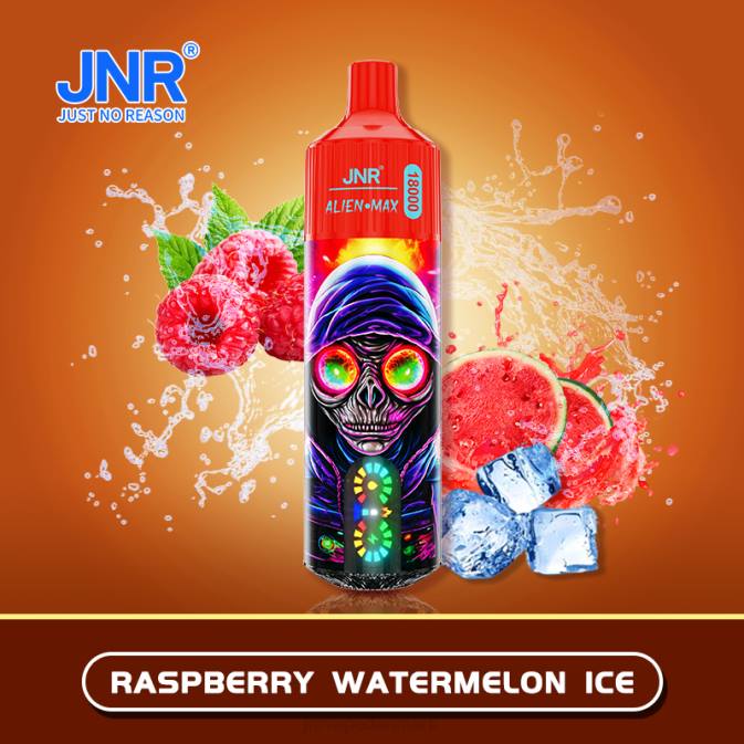 JNR ALIEN max hindbær vandmelon is T20B37 JNR Vape Nicotine