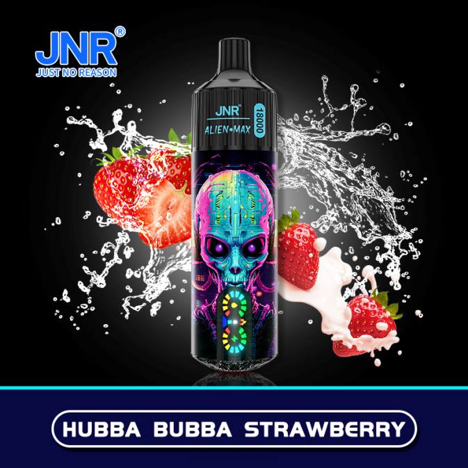 JNR ALIEN max hubba bubba jordbær T20B28 JNR Vapes Website