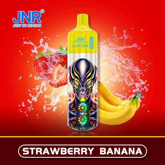 JNR ALIEN max jordbær banan T20B25 JNR Vape Price