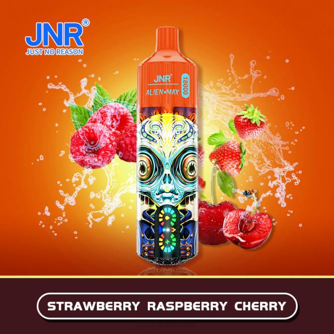 JNR ALIEN max jordbær hindbær kirsebær T20B23 JNR Vape Copenhagen