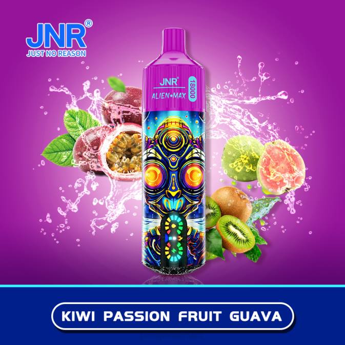 JNR ALIEN max kiwi passionsfrugt guava T20B34 JNR Vapes Factory