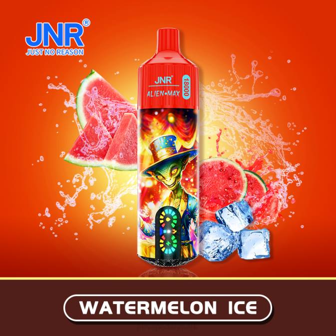 JNR ALIEN max vandmelon is T20B39 JNR Vape Flavours