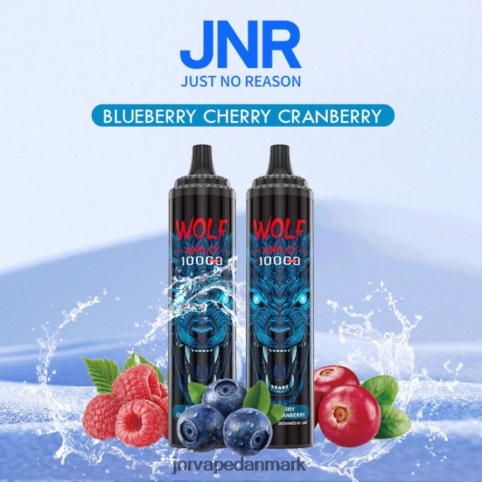 JNR Vape Flavours - jnr ulv niplo blåbær kirsebær tranebær Z4LN359
