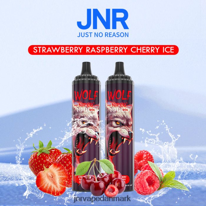 JNR Vape Review - jnr ulv niplo jordbær hindbær kirsebær is Z4LN356