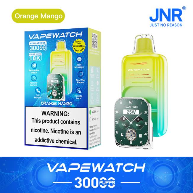 JNR vape ur orange mango 446R2 Jnr Vape Danmark