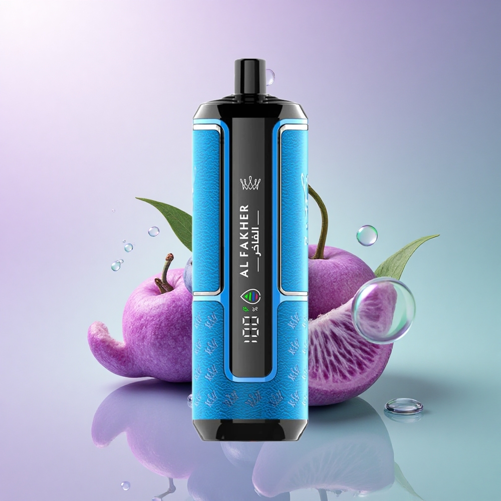 Al Fakher Crown Bar 15K Hypermax Blåbær Tyggegummi 600mAh Type-C