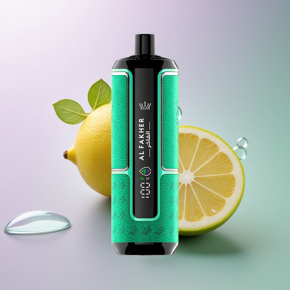 Al Fakher Crown Bar 15K Hypermax Citronmynte 22ml 600mAh 6mg nikotin