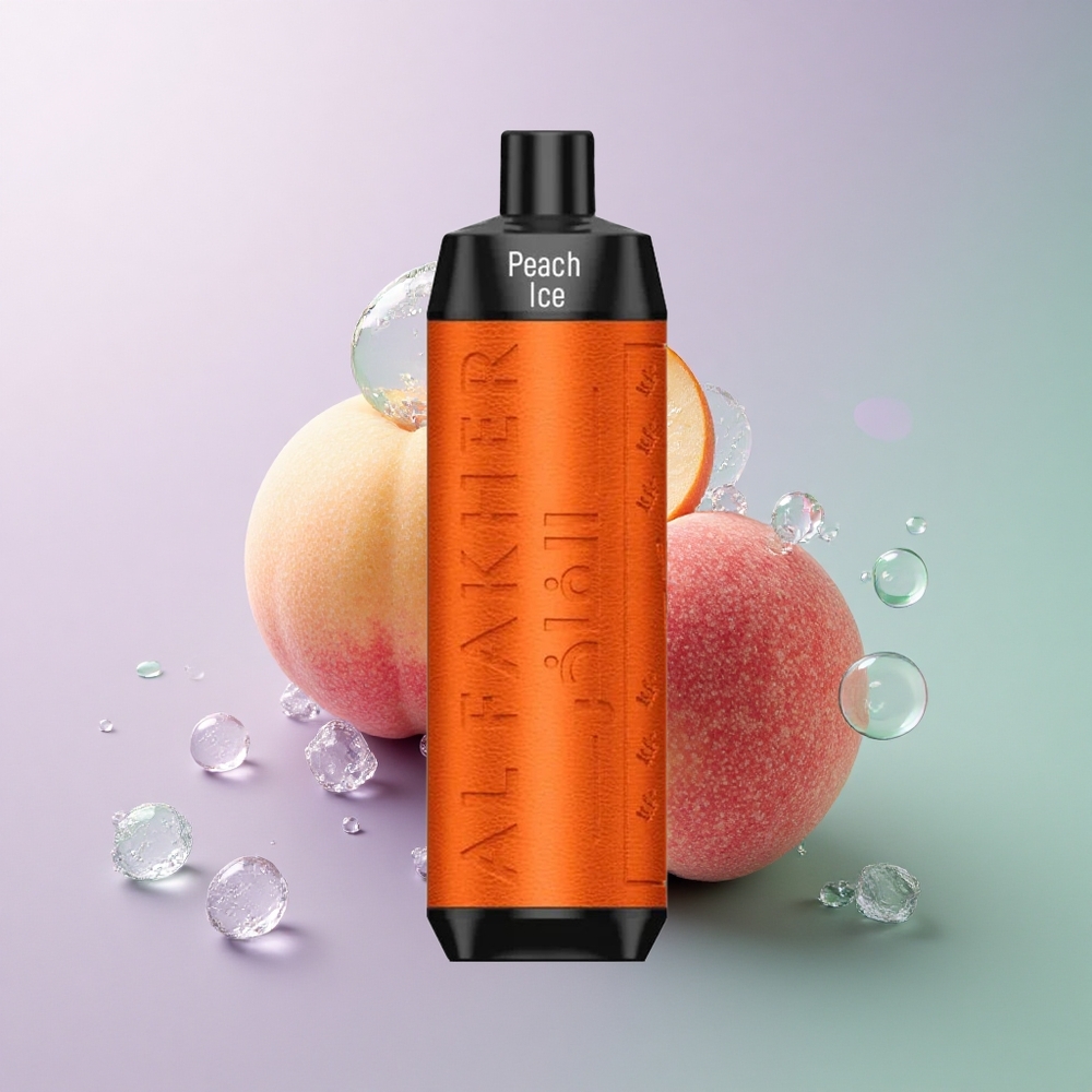 Al Fakher Crown Bar 8000 Crystal Fersken Is 600mAh 5mg Nikotin