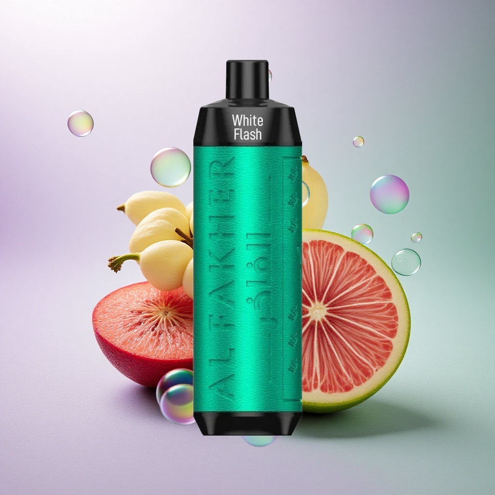 Al Fakher Crown Bar 8000 Crystal Hvid Blitz 600mAh 18ml Nikotin