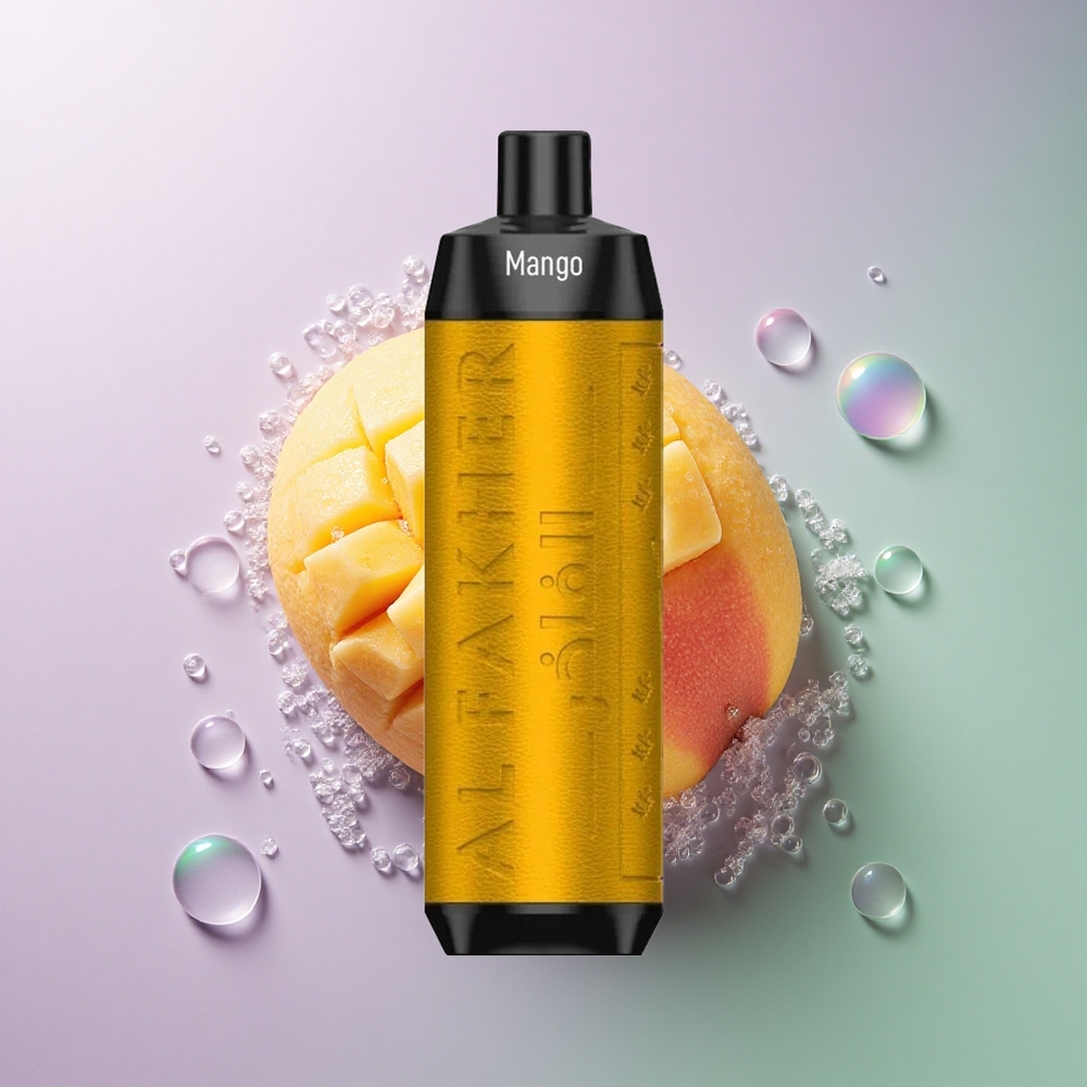 Al Fakher Crown Bar 8000 Crystal Mango Is med 5mg nikotin og 600mAh