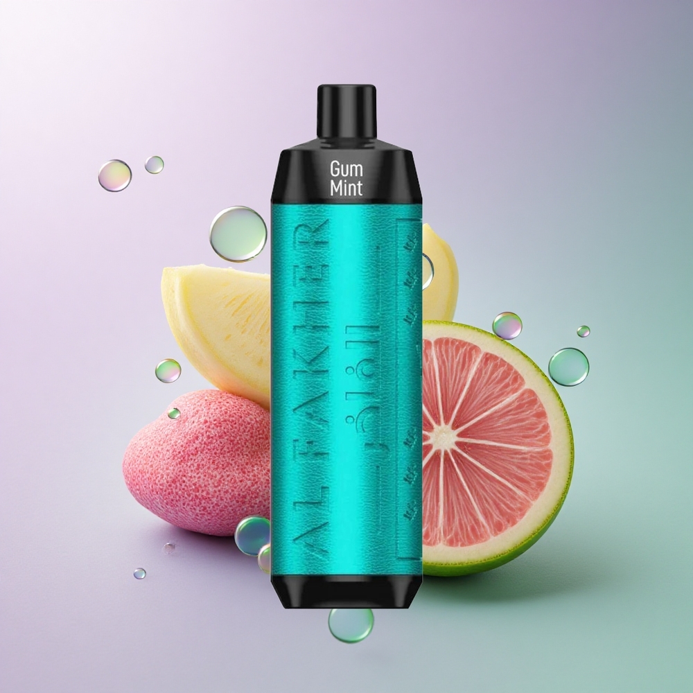 Al Fakher Crown Bar 8000 Crystal Tyggemynte med 5mg nikotin og 600mAh