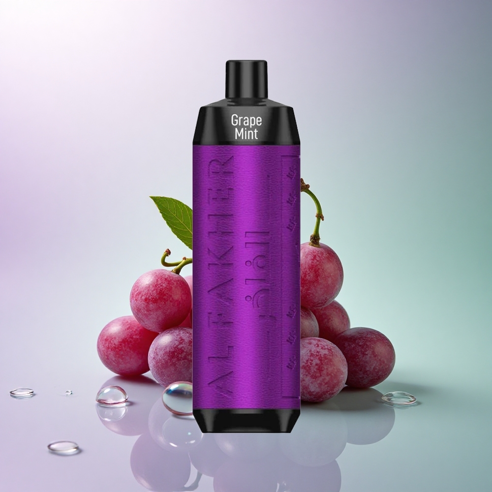 Al Fakher Crown Bar 8000 Crystal Vindmynte med 5mg nikotin og 600mAh